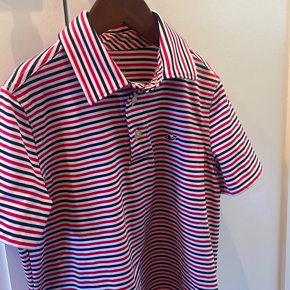 Vineyard vines boys performance polo size 7